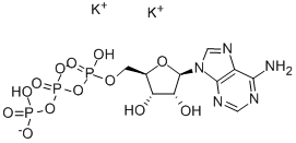 ADENOSINE 5'-TRIPHOSPHATE POTASSIUM SALT Struktur