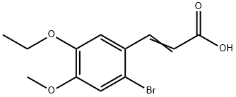 (2E)-3-(2-ブロモ-5-エトキシ-4-メトキシフェニル)アクリル酸 price.