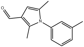 2,5-DIMETHYL-1-M-TOLYL-1H-PYRROLE-3-CARBALDEHYDE Struktur