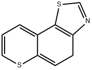 4H-Thiopyrano[2,3-g]benzothiazole(9CI) Struktur