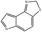 2H-Pyrrolo[3,2-e]benzothiazole(9CI) Struktur