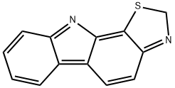 2H-Thiazolo[5,4-a]carbazole(9CI) Struktur