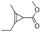 2-Cyclopropene-1-carboxylicacid,2-ethyl-3-methyl-,methylester(9CI) Struktur