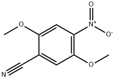 2,5-dimethoxy-4-nitrobenzonitrile Struktur