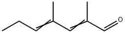 2,4-Dimethyl-2,4-heptadienal Struktur