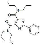 2-Phenyl-N,N,N',N'-tetrapropyloxazole-4,5-dicarboxamide Struktur