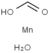 MANGANESE(II) DIFORMATE DIHYDRATE Struktur