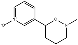 3-(2-Methyltetrahydro-2H-1,2-oxazin-6-yl)pyridine 1-oxide Struktur