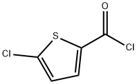 5-CHLOROTHIOPHENE-2-CARBONYL CHLORIDE Struktur