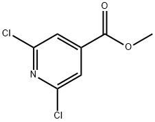 2,6-二氯異煙酸甲酯, 42521-09-5, 結(jié)構(gòu)式