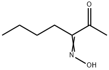 3-Oximino-2-heptanone Struktur