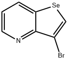 3-Bromoselenopheno[3,2-b]pyridine Struktur