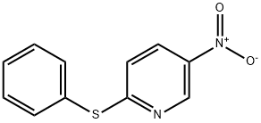 5-NITRO-2-PHENYLSULFANYLPYRIDINE Struktur