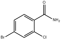 4-Bromo-2-chlorobenzamide Struktur