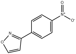 3-(4-硝基苯基)異惡唑, 4264-05-5, 結(jié)構(gòu)式