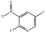 2-FLUORO-5-IODO-3-NITROPYRIDINE Struktur