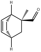 Bicyclo[2.2.2]oct-5-ene-2-carboxaldehyde, 2-methyl-, (1S,2S,4S)- (9CI) Struktur