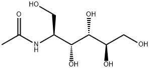 N-ACETYL-D-GLUCOSAMINITOL Struktur