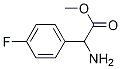 alpha-AMino-4-fluorophenyl-acetic acid Methyl ester Struktur