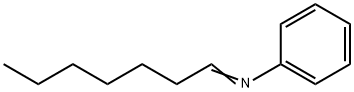 N-heptylideneaniline Struktur