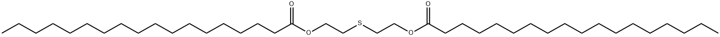 Dioctadecanoic acid thiobis(2,1-ethanediyl) ester Struktur