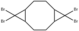 5,5,10,10-TETRABROMO-TRICYCLO[7.1.0.04,6]DECANE Struktur