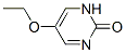 2(1H)-Pyrimidinone, 5-ethoxy- (9CI) Struktur