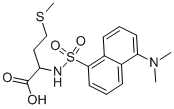 DANSYL-DL-METHIONINE CYCLOHEXYLAMMONIUM SALT Struktur