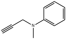 N-Methyl-N-phenyl-2-propyne-1-amine Struktur