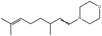 4-(3,7-dimethylocta-1,6-dien-1-yl)morpholine Struktur