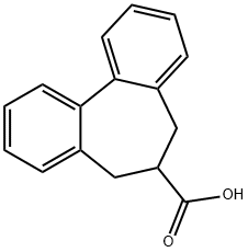 6,7-DIHYDRO-5H-DIBENZO[A,C]CYCLOHEPTENE-6-CARBOXYLIC ACID Struktur