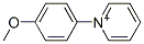 1-(4-methoxyphenyl)pyridinium Struktur