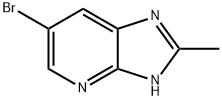 6-BROMO-2-METHYL-4H-IMIDAZO[4,5-B]PYRIDINE Struktur