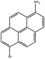 6-BROMO-1-AMINOPYRENE Struktur