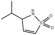 Isothiazole, 2,3-dihydro-3-(1-methylethyl)-, 1,1-dioxide (9CI) Struktur