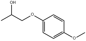 1-(4-METHOXYPHENOXY)-2-PROPANOL Struktur