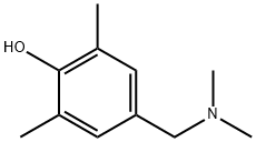 4-[(dimethylamino)methyl]-2,6-xylenol Struktur