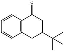 3-(1,1-Dimethylethyl)-3,4-dihydro-1(2H)-naphthalenone Struktur