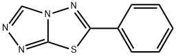 1,2,4-TRIAZOLO[3,4-B][1,3,4]THIADIAZOLE, 6-PHENYL- Struktur