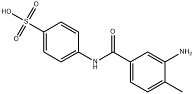 3-amino-4-methyl-4'-sulfobenzanilide Struktur