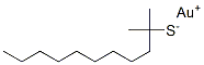 GOLD (I)-T-DODECYLMERCAPTIDE Struktur