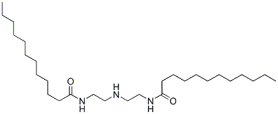 N,N'-(iminodiethylene)bis(dodecanamide) Struktur