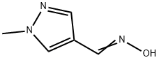 1H-Pyrazole-4-carboxaldehyde,1-methyl-,oxime(9CI) Struktur