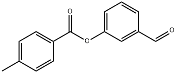 (3-甲烷酰苯基)4-甲基苯甲酸酯, 432003-00-4, 結(jié)構(gòu)式