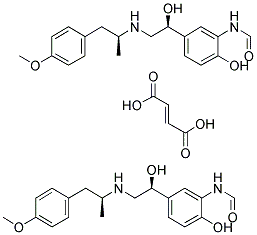 Formoterol fumarate Struktur