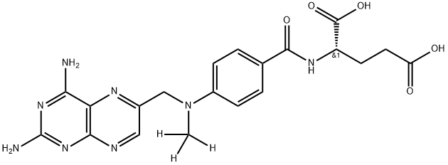 METHOTREXATE-D3 Struktur