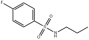 4-Fluoro-N-propylbenzenesulfonamide Struktur