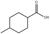 4-Methylcyclohexanecarboxylic acid Struktur