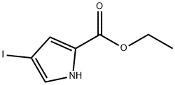 Ethyl 4-iodo-1H-pyrrole-2-carboxylate Struktur