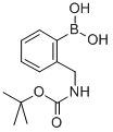 2-BOC-AMINOMETHYL-PHENYLBORONIC ACID Struktur